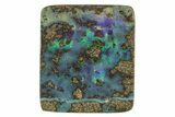 Polished Colorful Boulder Opal Split Pair - Queensland, Australia #381753-1